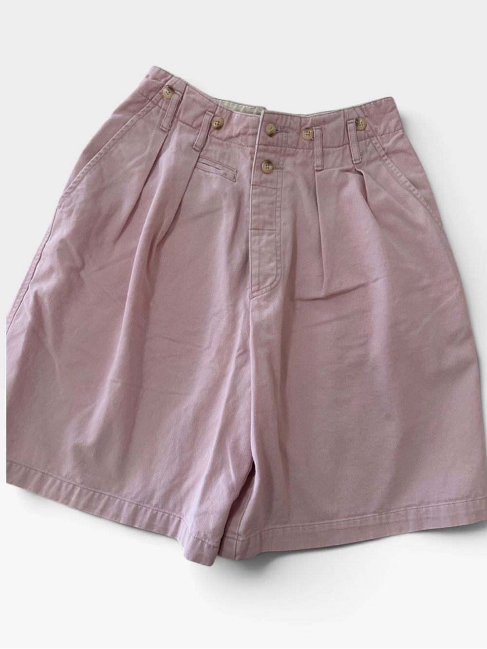 80’s vintage banana republic High-Waist Pleated in Light Pink size 8